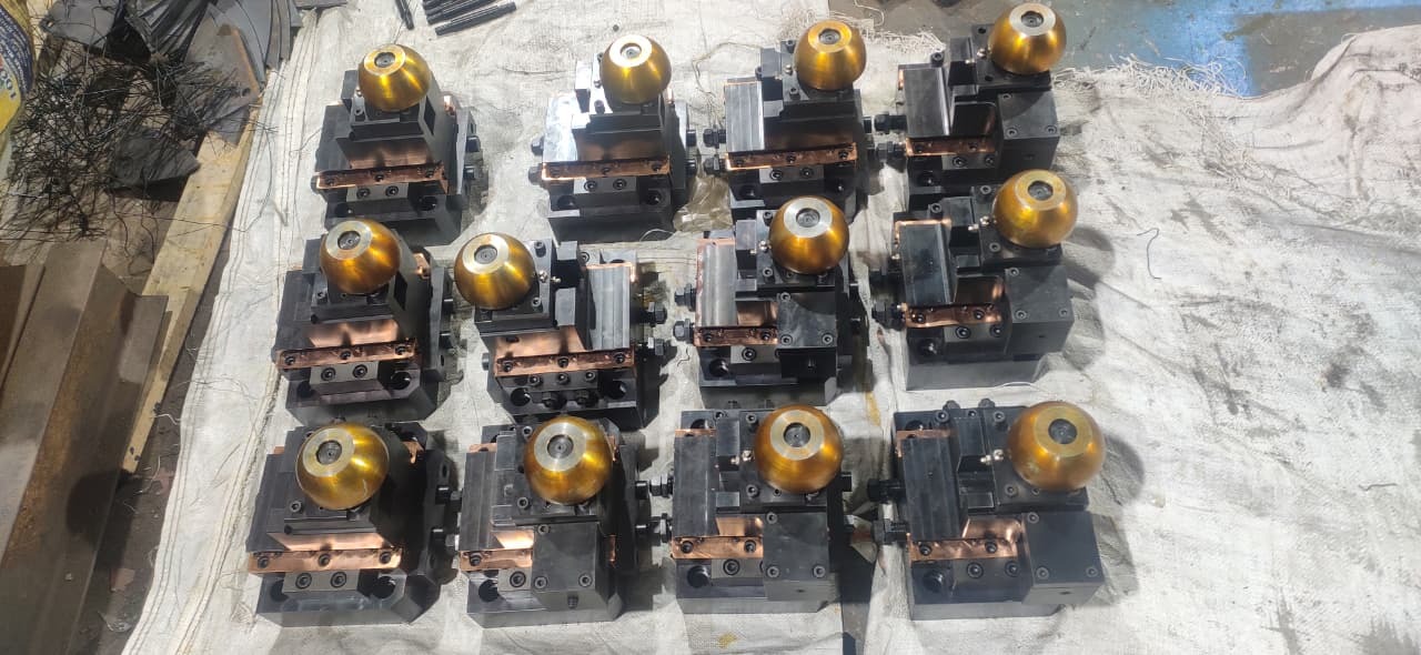 Completed tool post assembly units